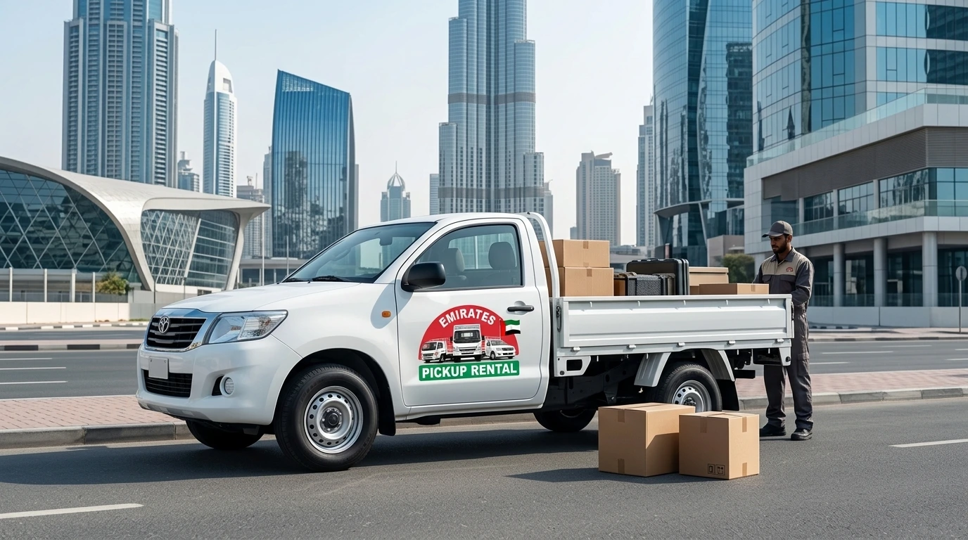 1 Ton Pickup for Rent in Dubai - Emirates Pickup Rental