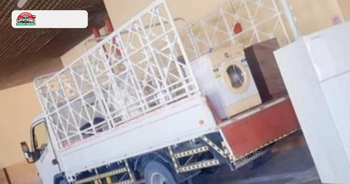 Flatbed vs Box Pickup Truck Rental in Dubai Logistics Comparison