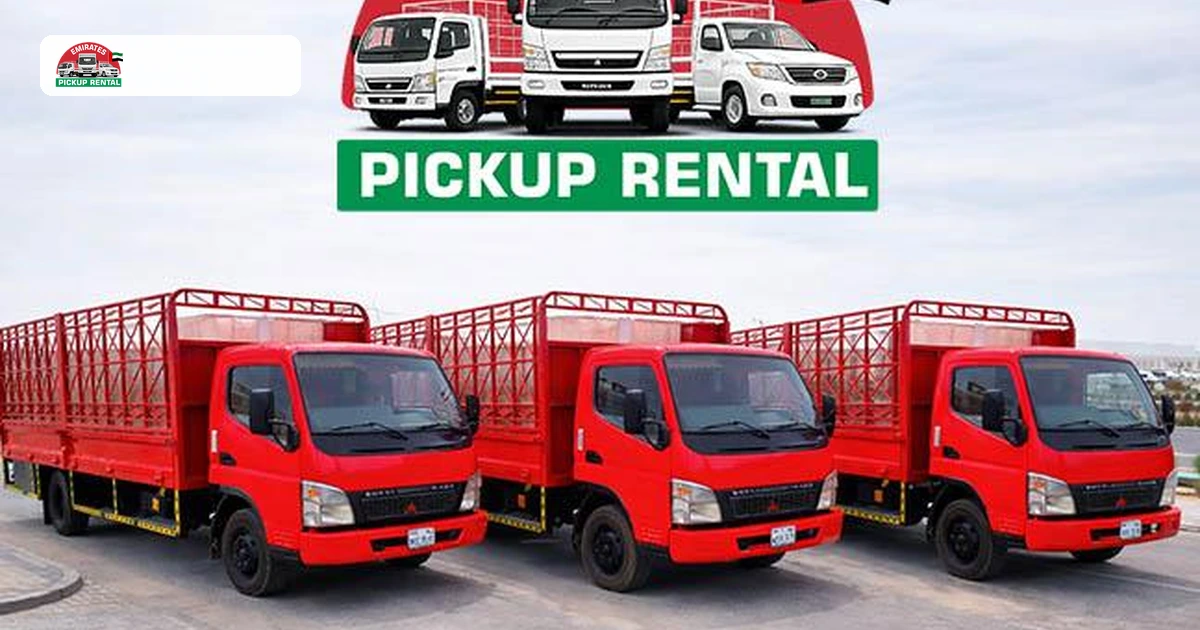 Monthly Commercial Fleet Pickup Rental in UAE