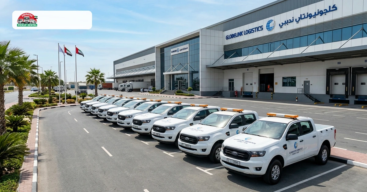 Monthly Commercial Pickup Rental Fleet Warehouse in UAE